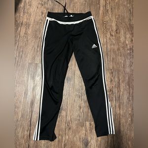 Classic Adidas track pants, black, size S, great condition